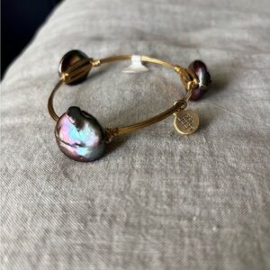 Bourbon and Bowties Gold and Iridescent Bracelet